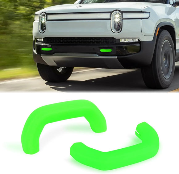 Rivian R1T, R1S Luminous Silicone Tow Hook Covers