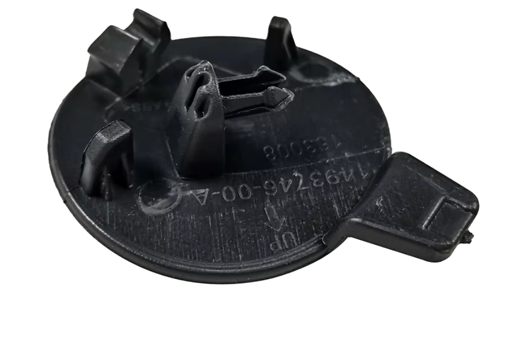 Tesla Model 3 Highland Standard Front Bumper Tow Hook Cover Cap, Deep Blue Metallic, 2024-2026