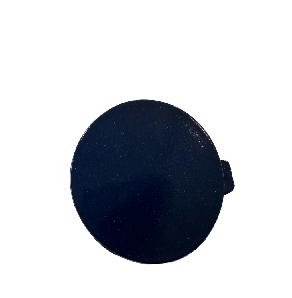 Tesla Model 3 Highland Standard Front Bumper Tow Hook Cover Cap, Deep Blue Metallic, 2024-2026