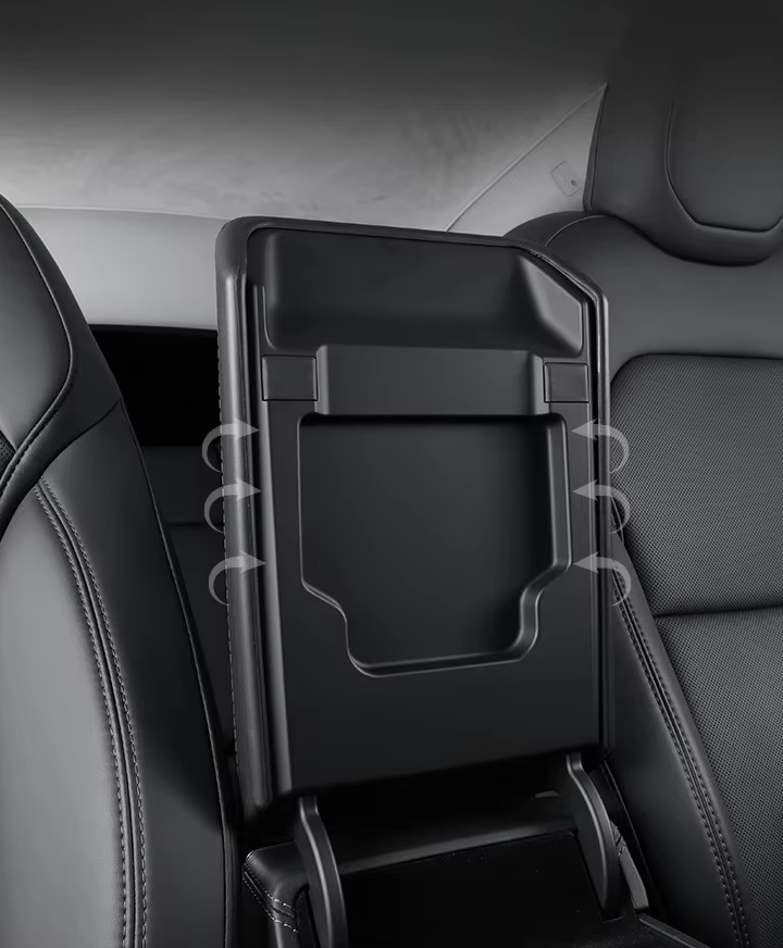 Tesla Model Y Juniper, Model 3 Highland Center Console Arm Rest TPE Cover, Black