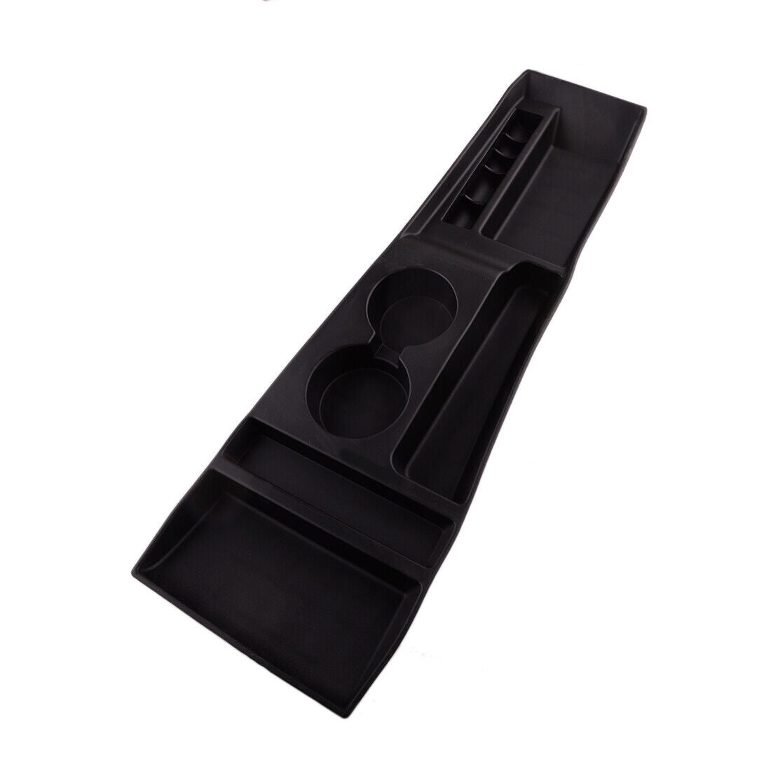 Tesla Model S Center Armrest TPE Console Storage Box, Cup Holder, 2012-2016