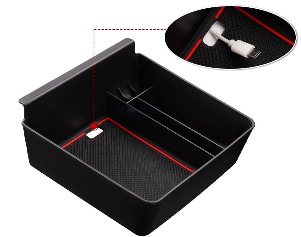 Tesla Model S, X Plaid, Long Range Center Console Storage Tray, 2021-2023