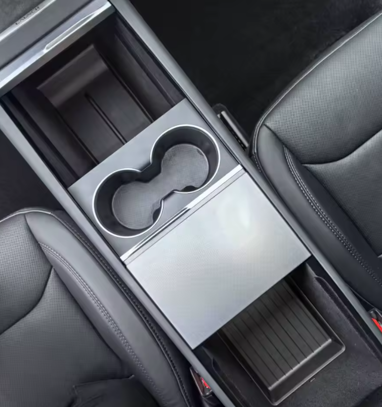 Tesla Model Y Juniper Center Console Storage Tray Organizer Set, 2026