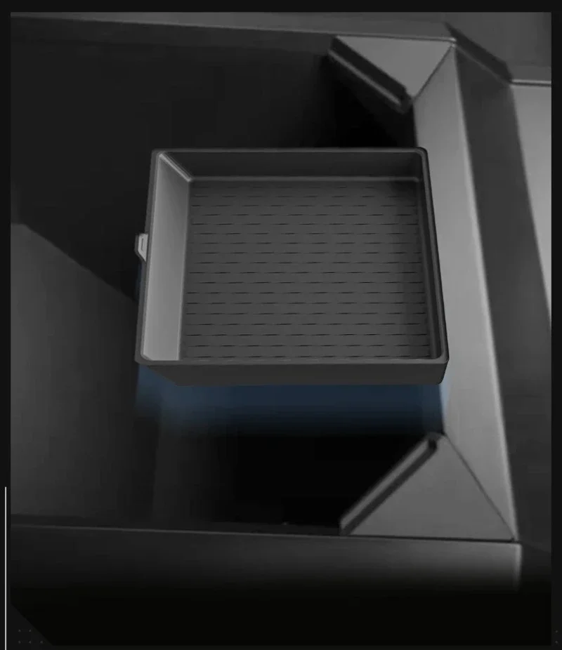 Tesla Cybertruck Armrest Center Console Silicone Mat, 2023-2025