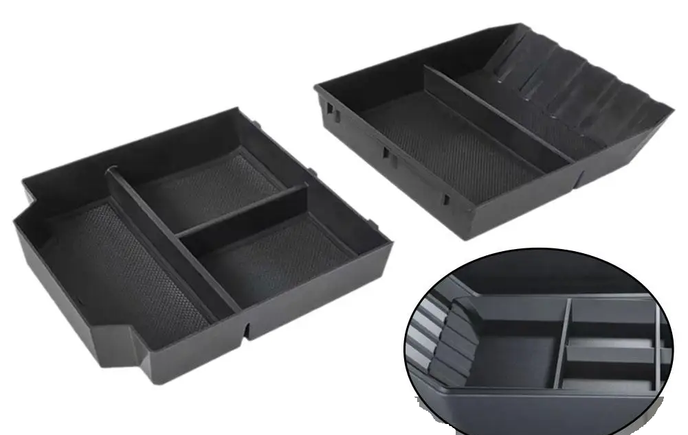 Tesla Cybertruck Center Console Lower Storage Box, 2023-2025