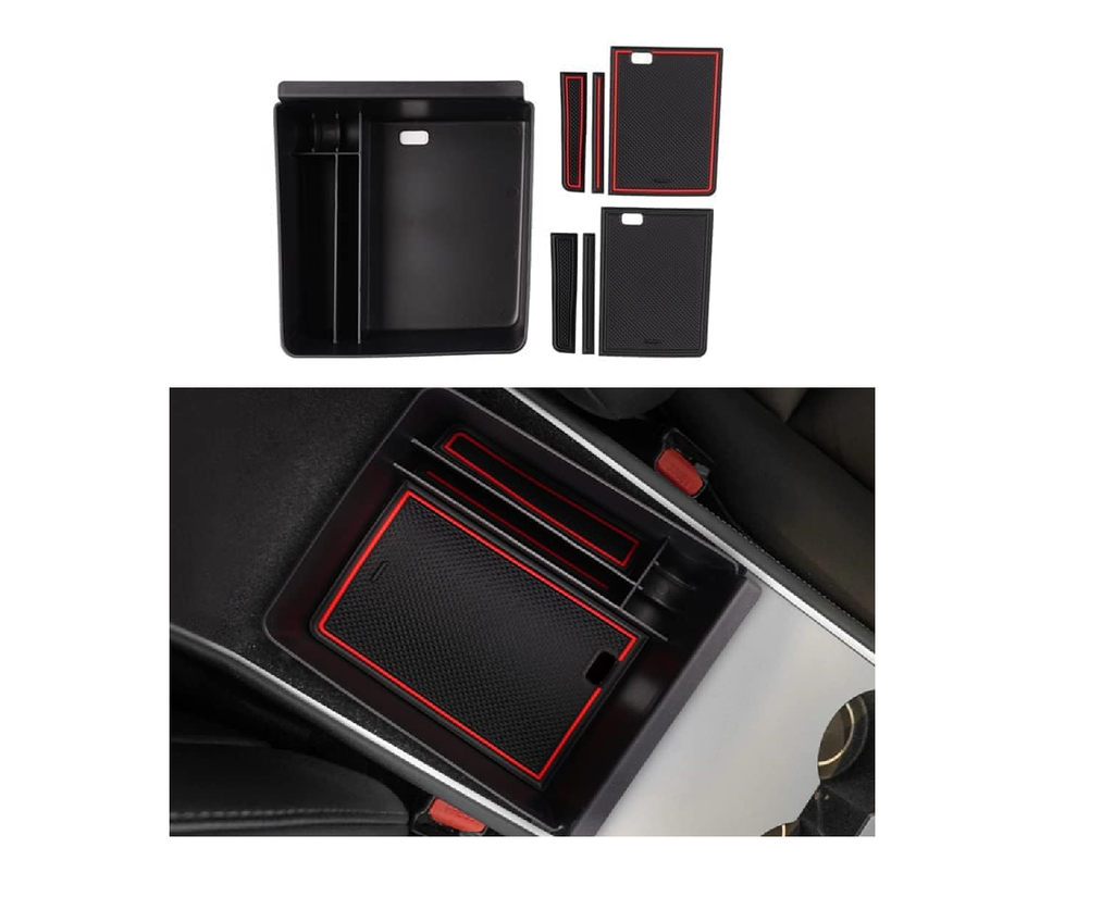 Tesla Model S, X Plaid, Long Range Center Console Storage Tray, 2021-2023
