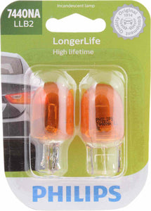 Chevy Volt Rear Turn Signal Light Bulbs, 2-Pack, Long-Life, 2016-2019