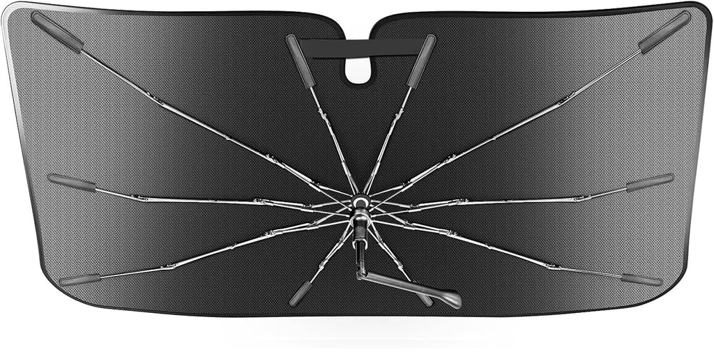 Front Windshield Sunshade Umbrella Style for Rivian R1T, R1S