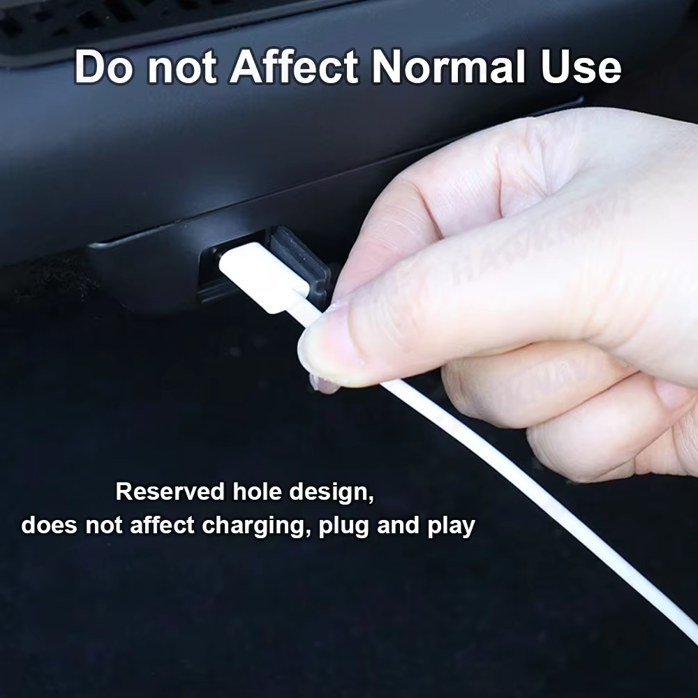 Tesla Model 3 Highland Rear Air Vent Outlet USB Charging Protection Cover