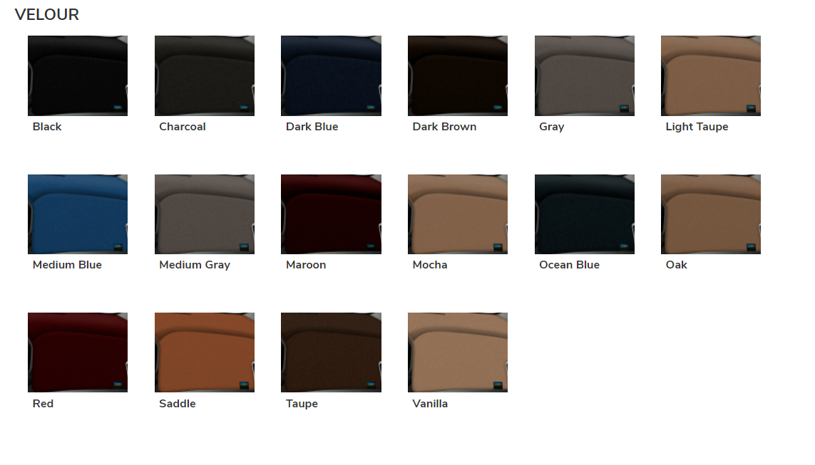 Chevy Bolt EUV Dash Cover Mat, Plush Velour, 2022-2023