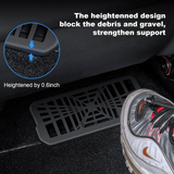 Tesla Model 3 Highland Rear Floor Air Duct Vent Outlet Grille Cover Kit, 2024