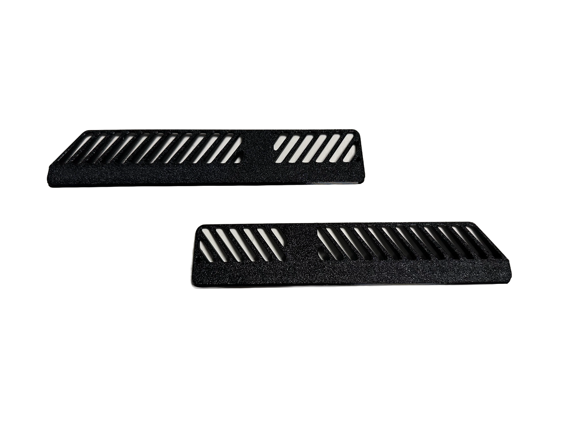 Rear Floor Air Duct Vent Outlet Grille Protection Covers, ABS, for Rivian R1T, R1S