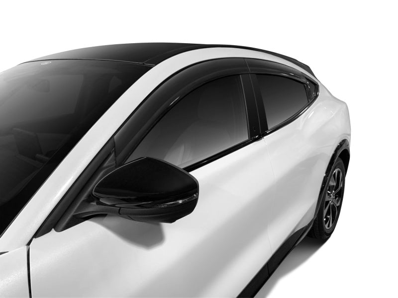 Mustang Mach-E Ventvisor Low Profile Window Deflectors, Smoke, 2021-2024