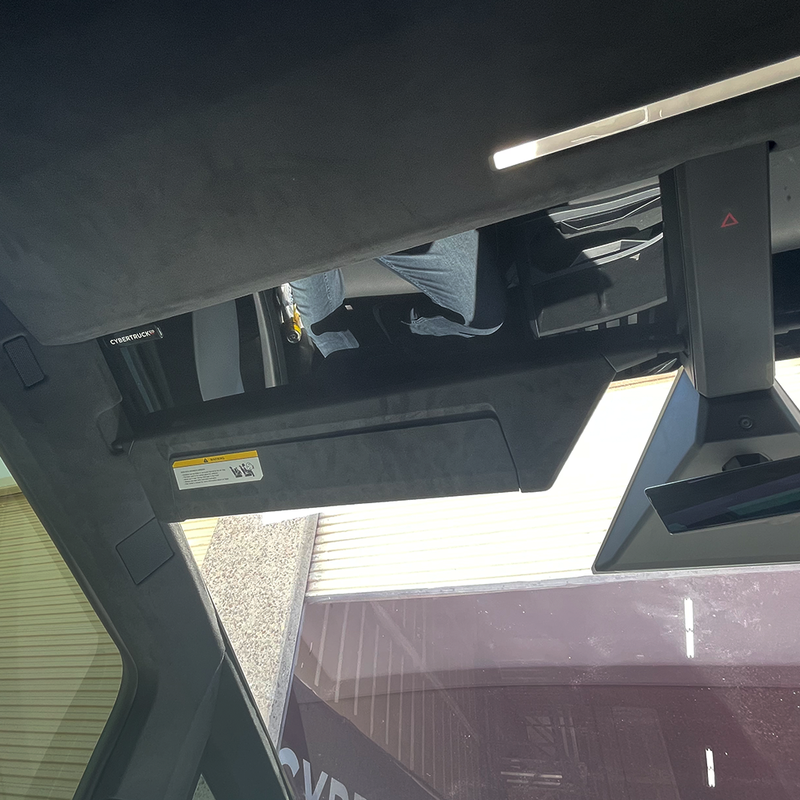 Tesla Cybertruck Sun Visor Extenders, 2024-2025