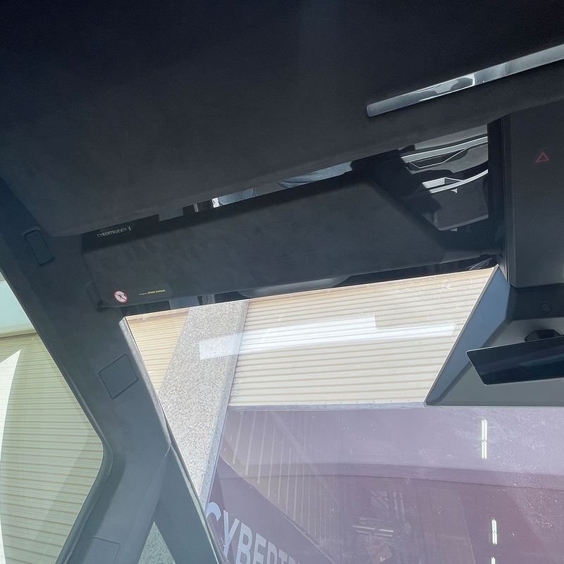 Tesla Cybertruck Sun Visor Extenders, 2024-2025