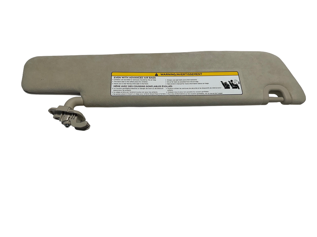 Tesla Model S Sun Visor, Left, Beige, 2012-2020