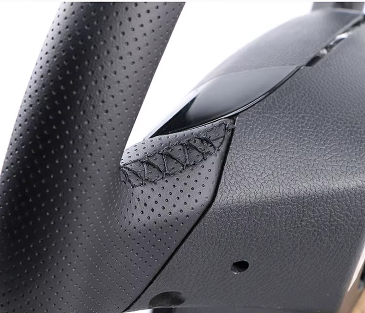 Tesla Model S, X Custom Microfiber Leather Steering Wheel Cover 2012-2020