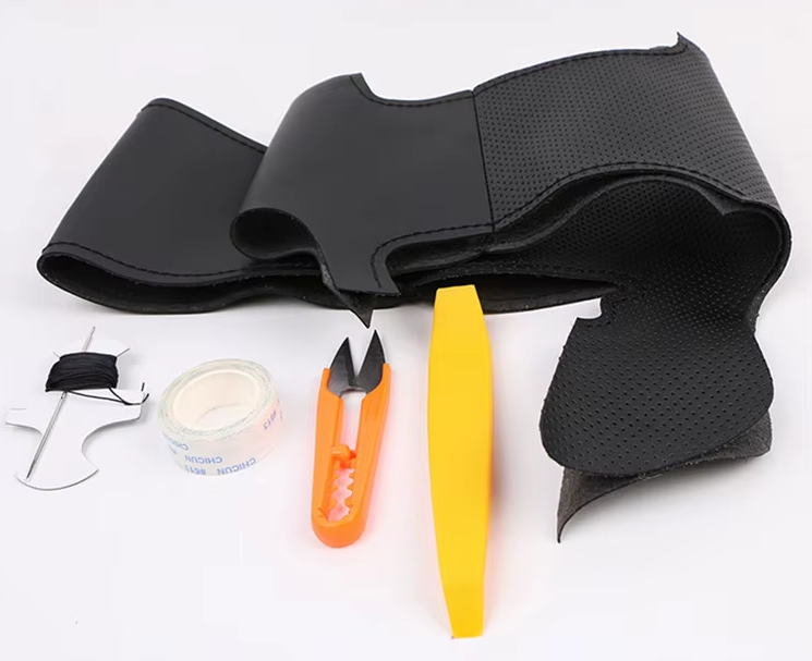 Tesla Model S, X Custom Microfiber Leather Steering Wheel Cover 2012-2020