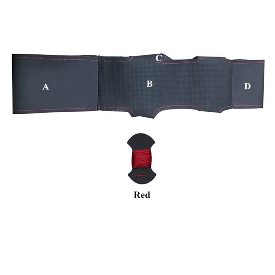 Tesla Model 3, Y Custom Microfiber Leather Steering Wheel Cover