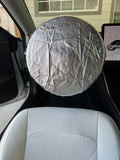 Tesla Model S, 3, X, Y Steering Wheel Sun Shade Cover