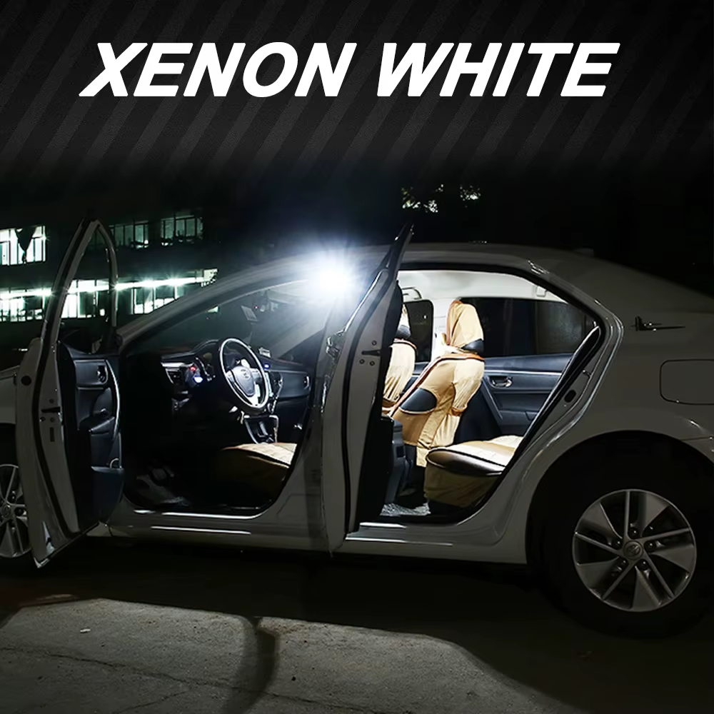 Nissan Leaf LED Interior Light Bulb Kit, XENON White, 11-Piece, 2018-2024
