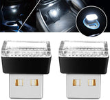 Mustang Mach-E Interior Atmosphere USB LED Mini Night Lights, Many Colors, 2-Pack