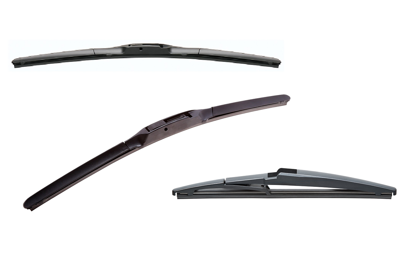 Front And Rear Wiper Rivian R1S TRICO Exact Fit Front & Rear Wiper Blade Set, 2022-2024
