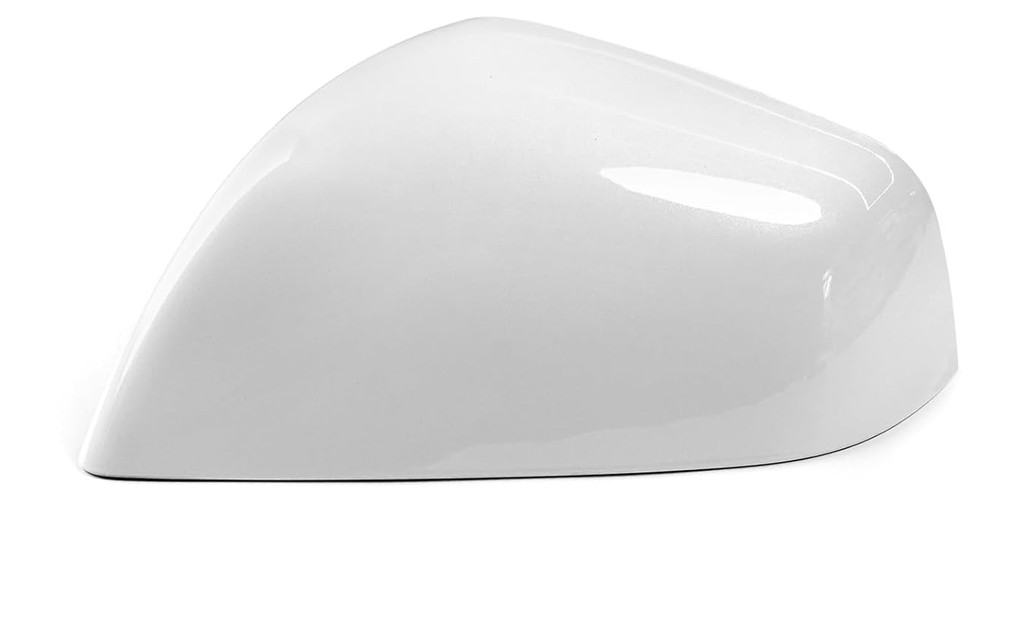 Tesla Model X Left Outside Mirror Skull Cap, Pearl White, 2016-2026