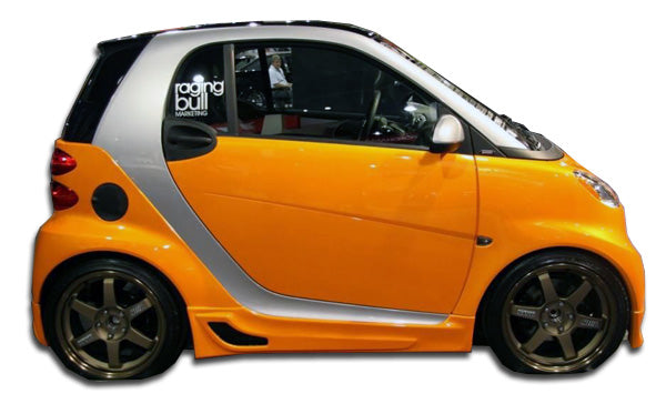 Smart Car Fortwo Duraflex FX Side Skirts Rocker Panels, 2 Piece, 2008-2016