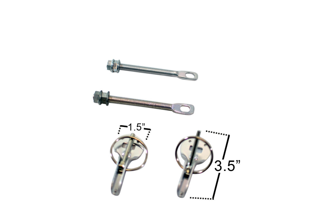Universal Hood Pins - 4 Piece
