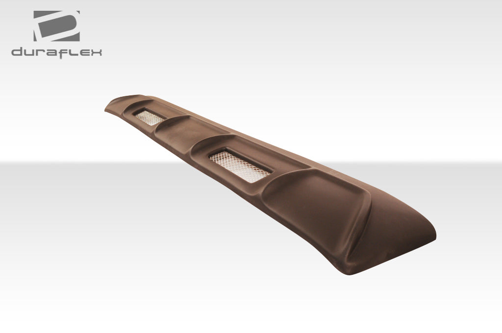 Smart Car Fortwo Duraflex FX Rear Lip Under Spoiler Air Dam, 1 Piece, 2008-2012