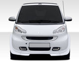 Smart Car Fortwo Duraflex GT300 Wide Body Front Lip Under Spoiler Air Dam, 1 Piece, 2008-2016