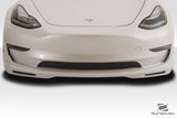 Tesla Model 3 Duraflex GT Concept Front Lip Spoiler, 1 Piece, 2017-2022