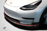 Tesla Model 3 Carbon Creations GT Concept Front Lip Spoiler, 1 Piece, Carbon Fiber, 2017-2023