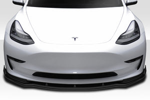 Tesla Model 3 Duraflex EBS Front Lip Spoiler, 1 Piece, 2018-2021