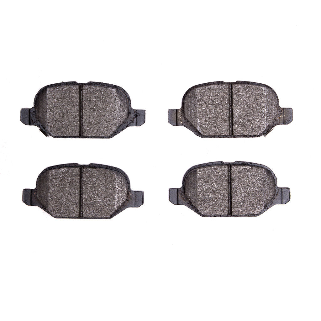 Fiat 500E DFC 3000 Ceramic Rear Disc Brake Pads, 2013-2019