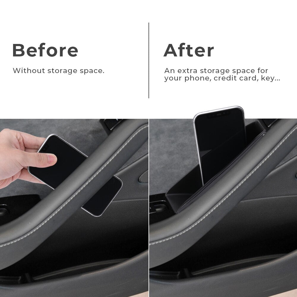 Tesla Model 3 Side Door Interior Storage Organizers, 2017-2023