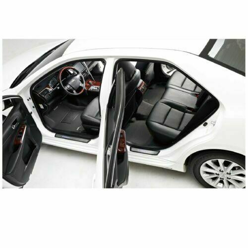 Tesla Model 3 Front & Rear Floor Mats, 3D MAXpider KAGU, Black, 2020-2023