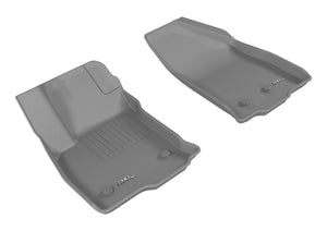 Chevy Volt 3D MAXpider Kagu Front Floor Mats, Gray, 2016-2019