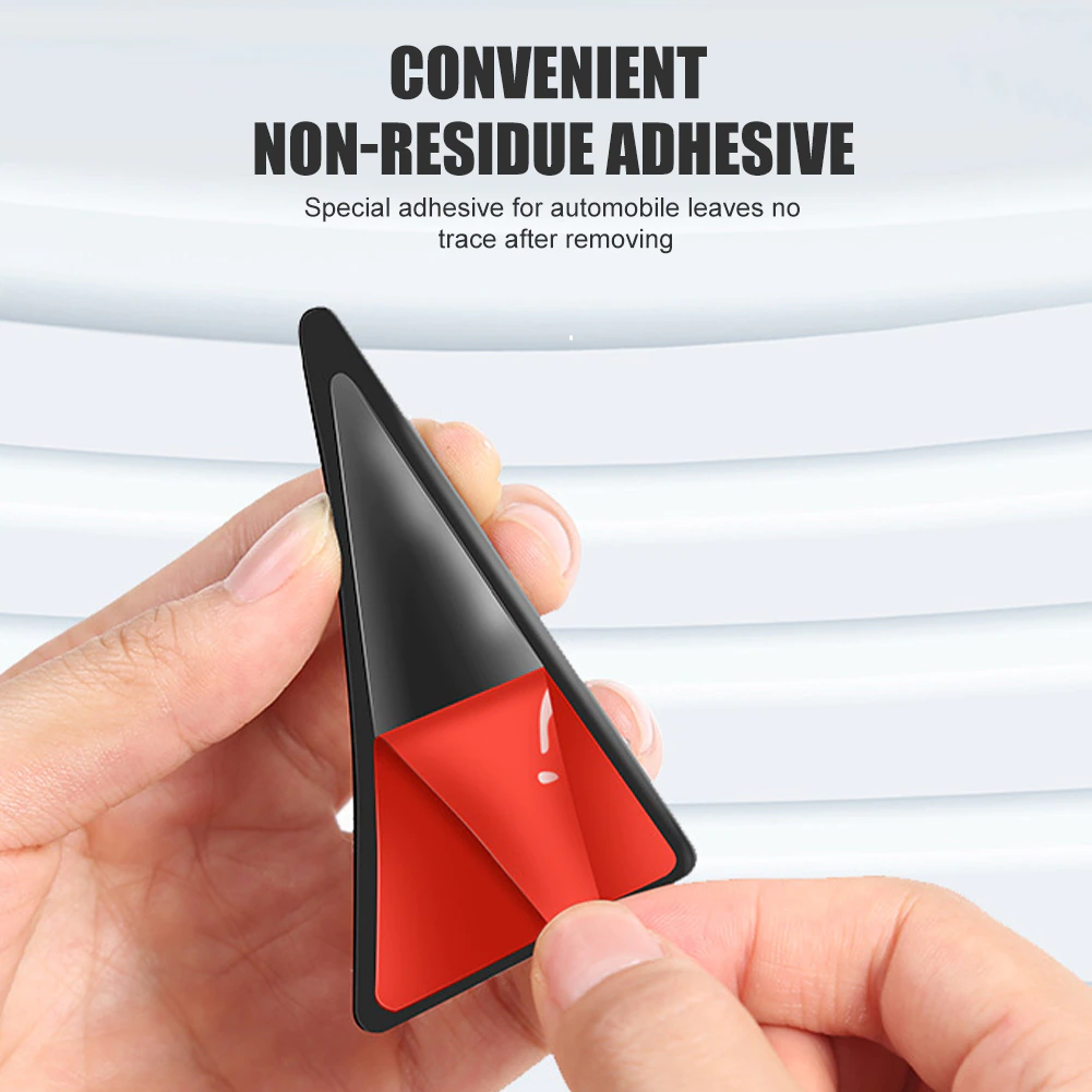 Tesla Model 3 Front Door Edge Corner Guards, Silicone, 2017-2023