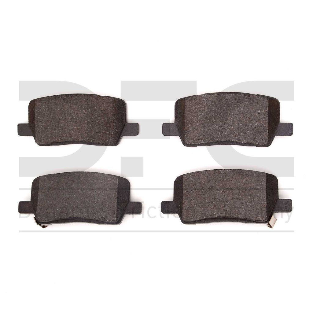 Tesla Model S DFC 5000 Advanced Ceramic Front Disc Brake Pads, 2014-2021