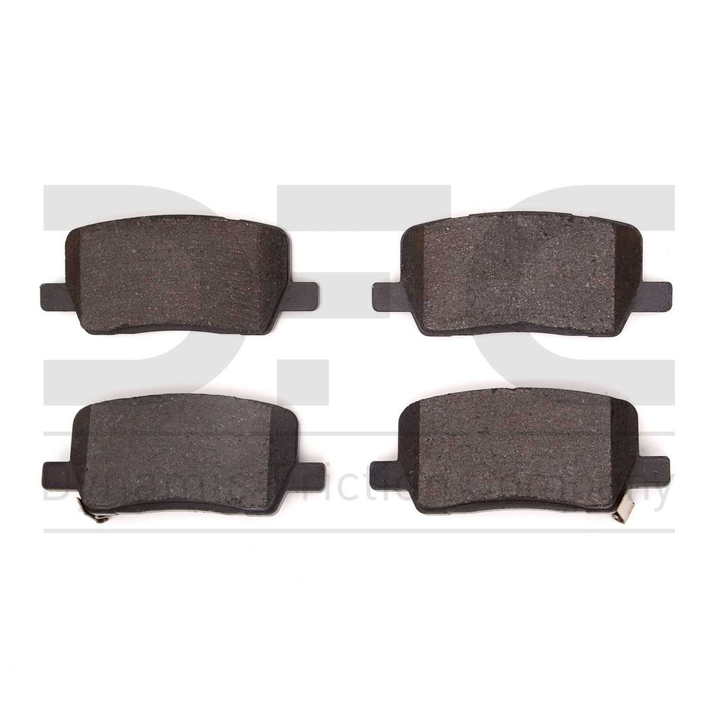 Tesla Model X DFC 5000 Advanced Ceramic Front Disc Brake Pads, 2016-2021
