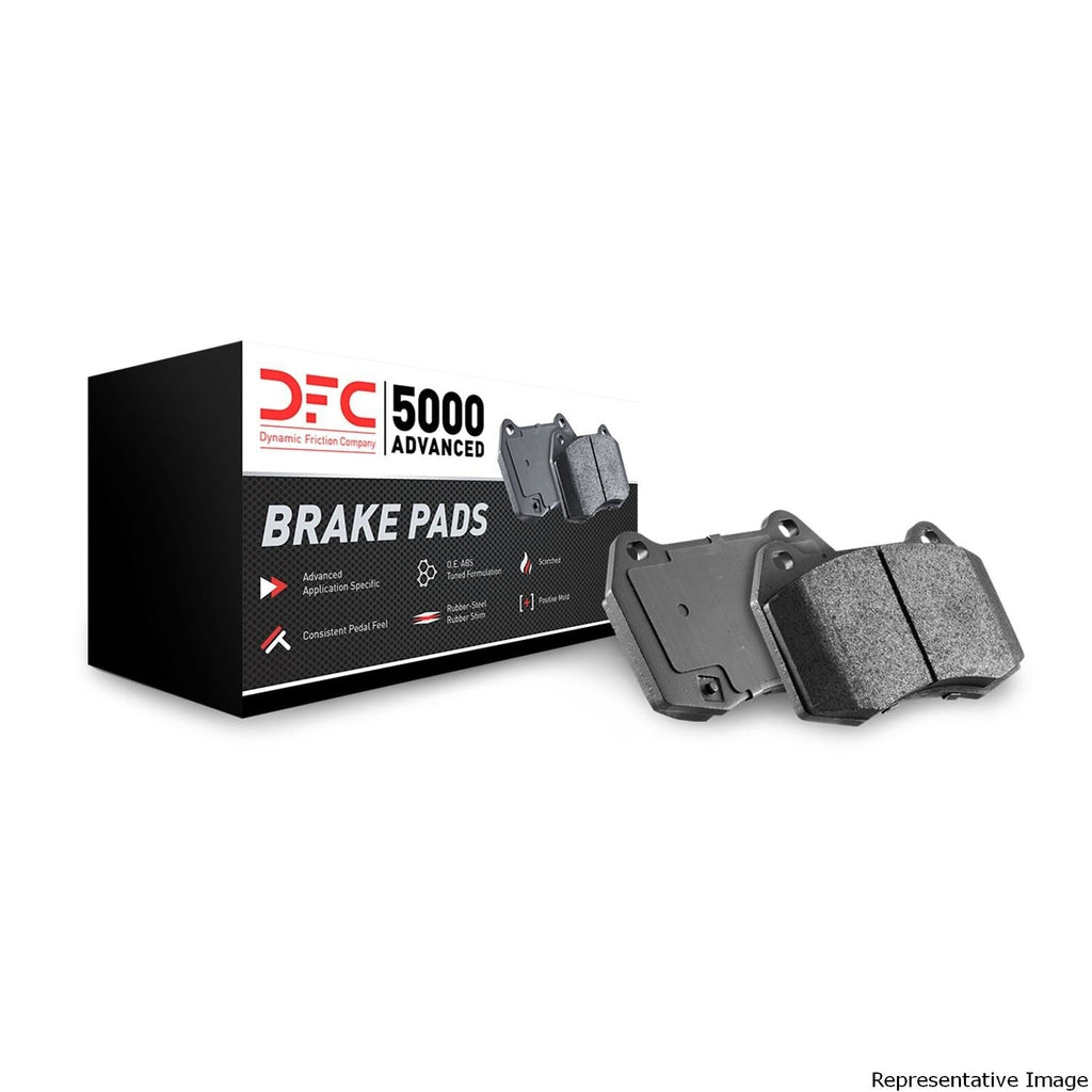Tesla Model X DFC 5000 Advanced Ceramic Front Disc Brake Pads, 2016-2021