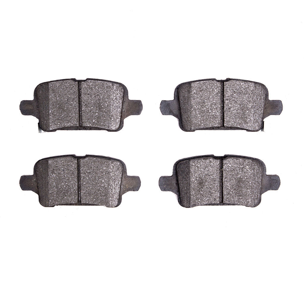 Chevy Volt DFC 5000 Advanced Ceramic Rear Disc Brake Pads, 2016-2019