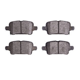 Chevy Bolt EV, EUV DFC 5000 Advanced Ceramic Rear Disc Brake Pads, 2017-2023