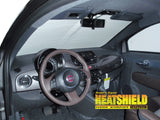 Fiat 500E Sun Shade, Heatshield Custom-Fit Gold Series, 2013-2019