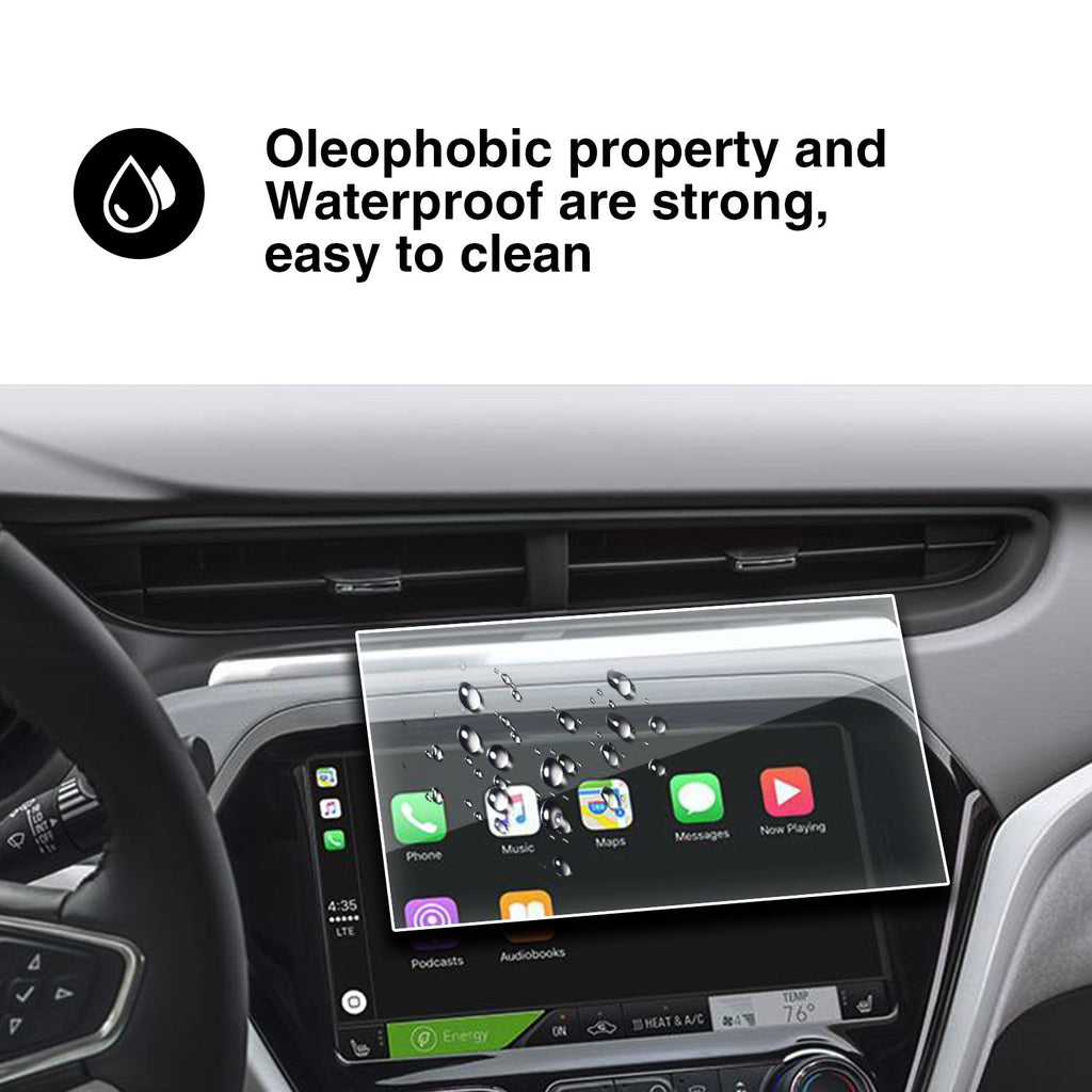 Chevy Bolt EV Screen Protector Center Touch Navigation Tempered Screen Protector, 2017-2023