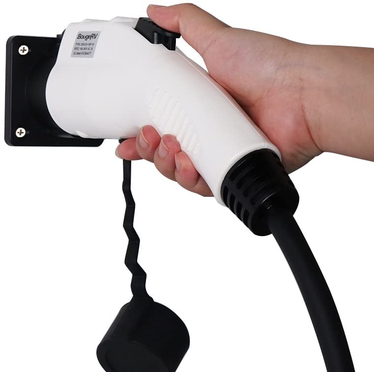 SAE J1772 Connector Adapter Holster, Tesla, Chevy Bolt, Fiat 500E, Chevy Volt, Smart Car, Jaguar I-Pace