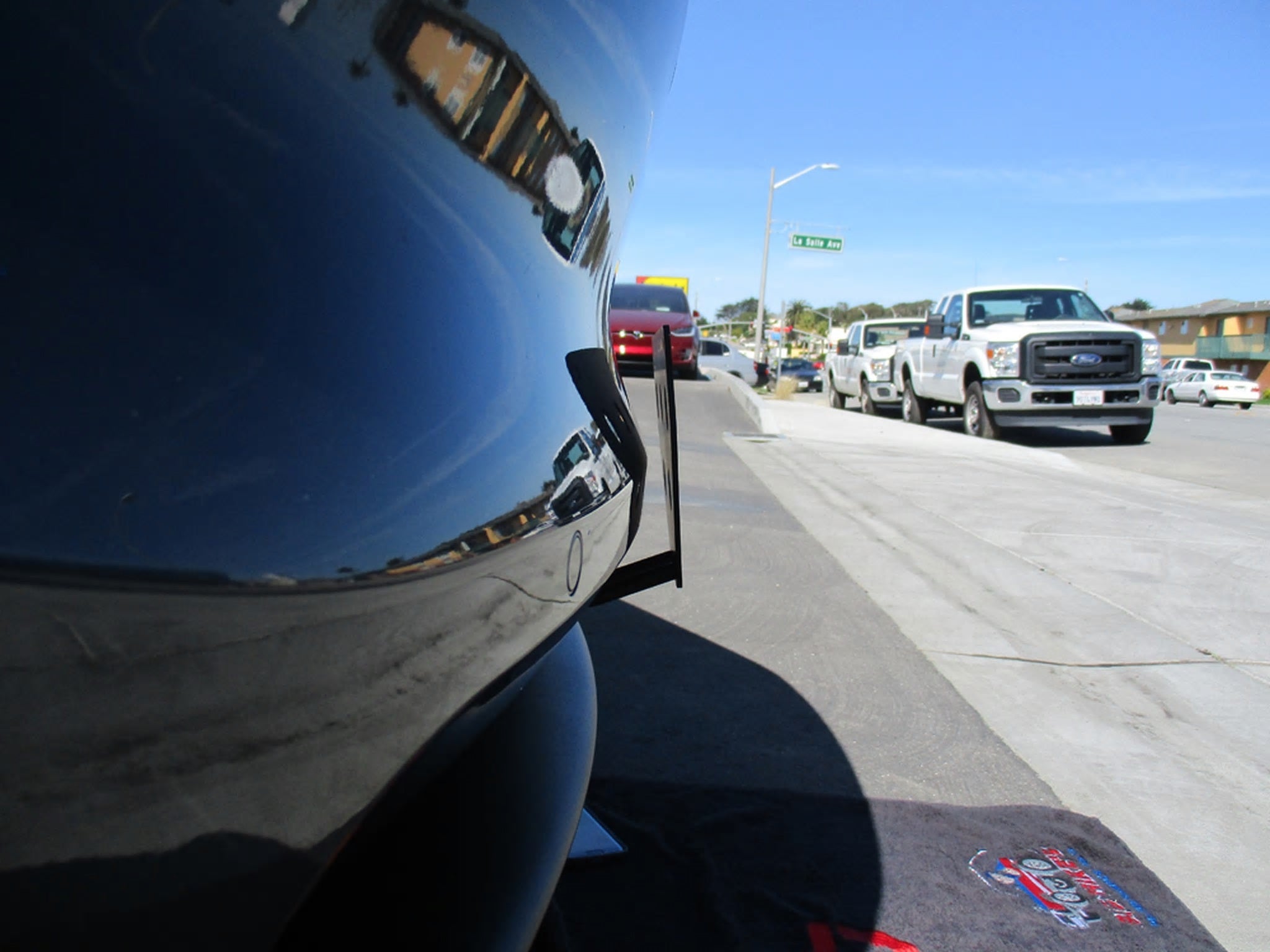 Tesla Model X Sto N Sho Quick-Release Front License Plate Bracket, 2016-2020