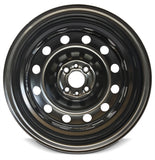 Fiat 500E Spare Tire, Full Size Steel Wheel, 2012-2019
